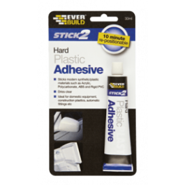 Stick 2 Hard Plastic Adhesive