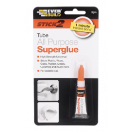 Stick 2 All Purpose Superglue Tube