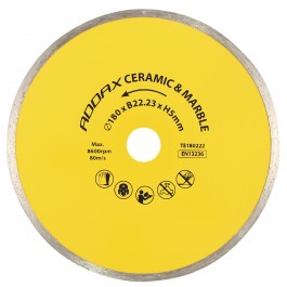 Porcelain & Ceramic Continuous Rim Disk Blade